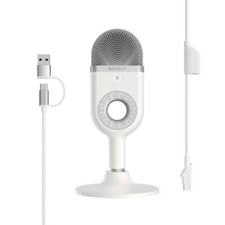 Microphone à Condensateur USB Studio Professionnel Jack 3.5 Micro Simorr Wave U1