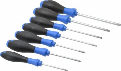 Wiha 7 Piece, Torx Plus Standard Slotted Screwdriver Set Comes in Box