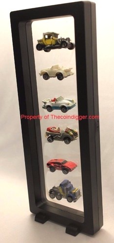 3 Magic Frame Display Stand 230 Floating 3D Micro Machine Cars Toy Action Figure - Picture 3 of 10