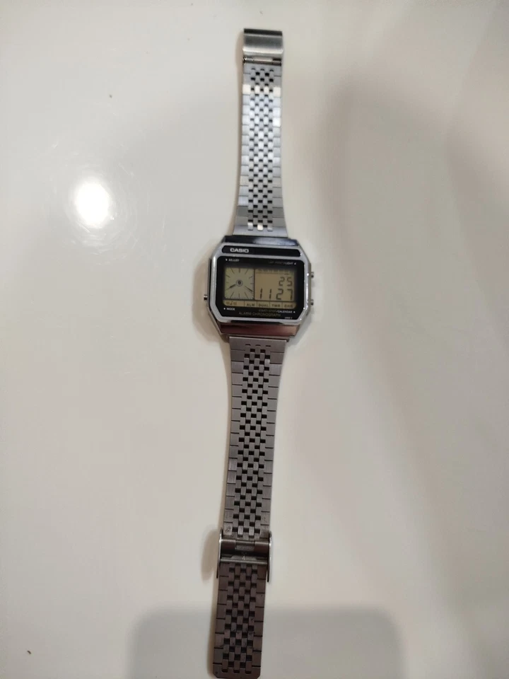 VINTAGE CASIO AX-210  Bracelet Rare! - Immagine 2 di 4