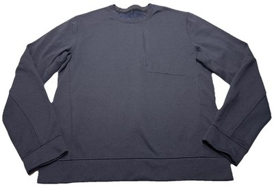 Lululemon City Sweat Crew *Thermo Size Medium Heathered Nautical Navy M3BC0S