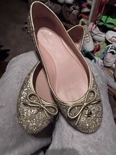 Kate Spade Golden Sparkle Flats