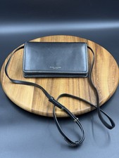 MARC JACOBS M0008291 Purse BLACK Gold LEATHER WOMENS MINI BAG Crossbody Wallet