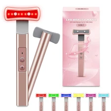 Red Light Therapy for Face 6 in 1 LED Light Therapy Eye Equipment for SkinFac...