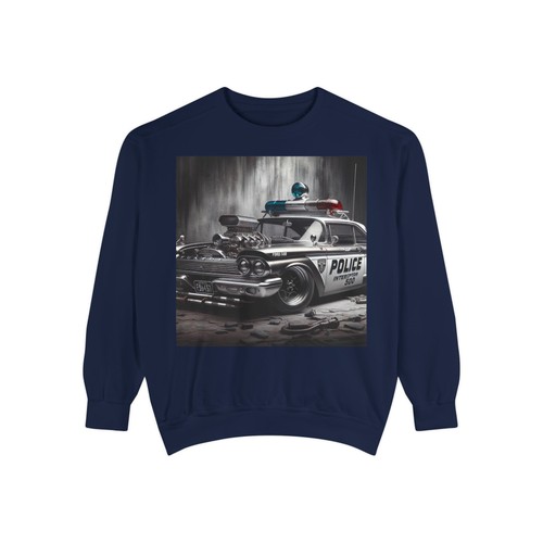 Felpa Unisex Tinta in Capo Pro Street Ford Auto della Polizia - Foto 54 di 61