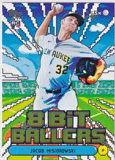 2026 Topps Series 1 Celebration Jacob Misiorowski 8 Bit Ballers #8B-5 RC Brewers