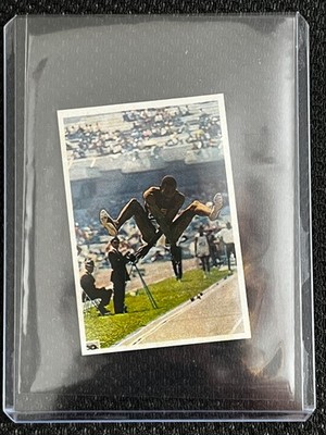 EDIS AUFKLEBER FIGUR OLYMPIADE MONTREAL 1976 BOB BEAMON USA # 14 NO PANINI