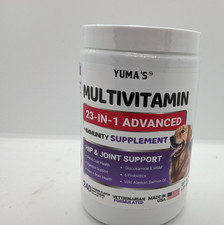 Dog Multivitamin Chewable with Glucosamine - 240 Treats 6/27