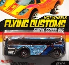 Hot Wheels Surfin School Bus Flying Customs RLC Red Line Club HWC 04968/12500