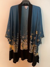 Lula Roe Lounge Kimono or Beach Cover Up Womens M 