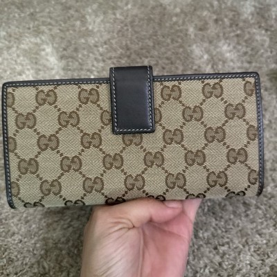 Authentic long gucci wallet interlocking hearts | eBay