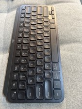 Logitech - MX Keys Mini TKL Wireless Bluetooth Scissor Keyboard - Black