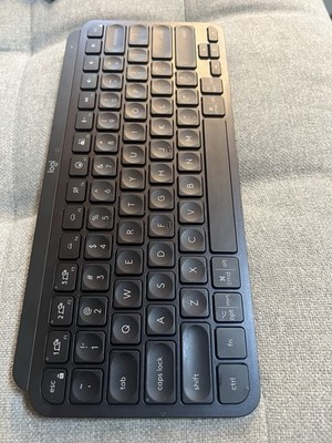 Logitech - MX Keys Mini TKL Wireless Bluetooth Scissor Keyboard - Black