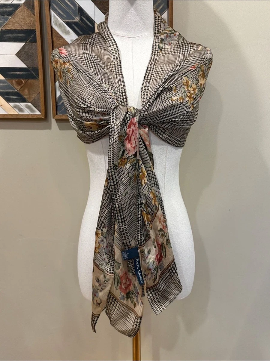 Ralph Lauren Silk Floral Scarves & Wraps for Women for sale | eBay
