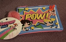 Portafoglio Powerpuff Ragazze Licenza Rosa Glitter Cartoon Network Primark 