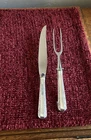 Towle Sterling Silver Carving Set 2pc. Candlelight Pattern 9 3/4"  Knife