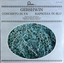 Gershwin Concerto In Fa Rapsodia In Blu LP