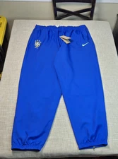NIKE Brazil Track Pants 2XL Mens Blue White 1998 Reissue Soccer Replica Dri-Fit 