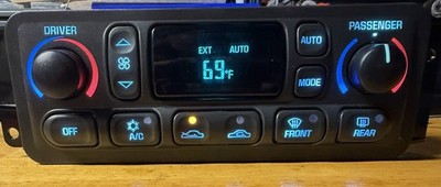 1997-2004 C5 Corvette HVAC Control with White LEDs Climate Control
