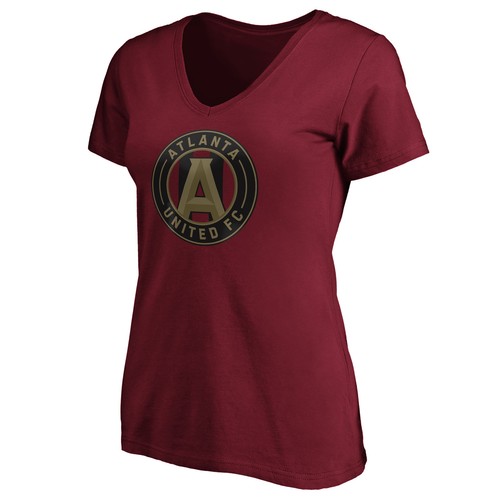 Women's Brad Guzan Red Atlanta United FC Authentic Stack Player Name & Number - 第 2/3 張圖片