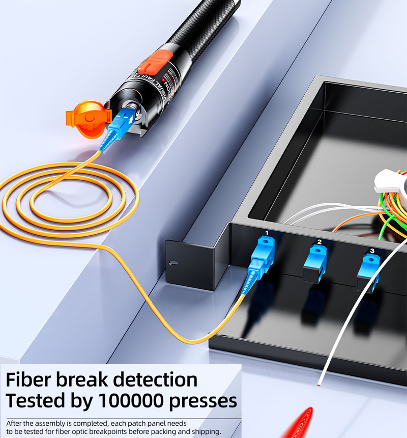 10mW Fibre Optical Visual Fault Locator 10km VFL Test Pen Laser Fault Testing