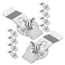20 Pcs Undermount Sink Brackets Heavy Duty Stainless Steel Sink Clips Support