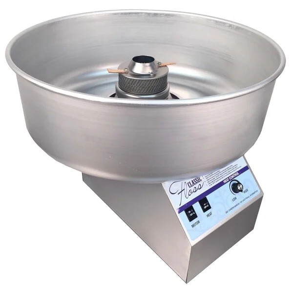 Paragon 7105100 Classic Floss 5 Cotton Candy Machine 26" Aluminum Bowl 2853