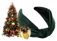 Christmas Headbands for Women non Slip are Trendy. 1 Count Pack of 1 Green