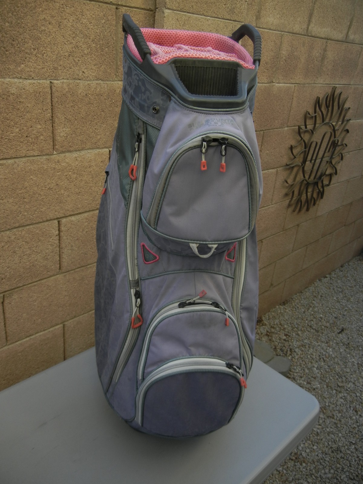 Ladies Womens SUN MOUNTAIN STARLET Golf Club Cart Bag, 15-Wa