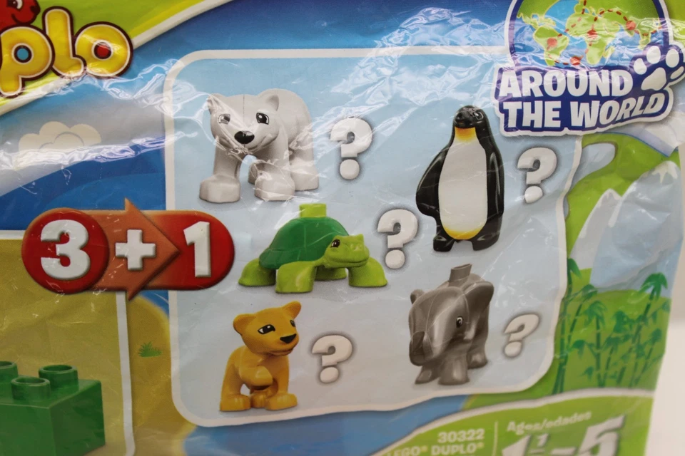 NISB LEGO DUPLO: Around the World Wildlife (Item# 30322) Complete Set of 5 - Image 4 of 4