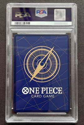 MONKEY D LUFFY ST01-012 ANNIVERSARY SIGNED ONE PIECE CCG 2023 PSA