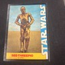 1977 STAR WARS WONDER BREAD ROOKIE CARD #7 SEVEN SEE-THREEPI