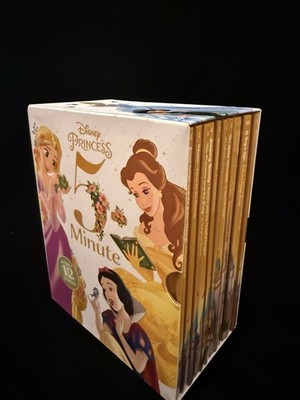 Disney Princess 5-Minute Stories Box Set 2018 Hardcover 10 Books Complete