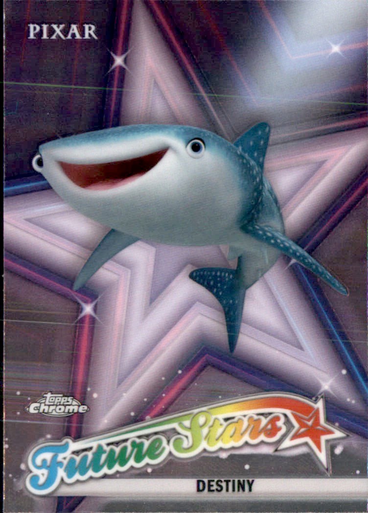 Dory 2025 Topps Chrome Disney #OO-2 The One & Only - SuperFractor