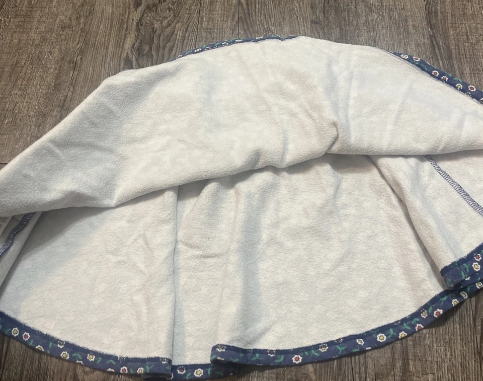 Mini Boden Floral Pull-on Falda Niña Talla 8-9Y Multicolor Algodón Foto 4 de 4