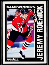 Jeremy Roenick 1991-92 Pinnacle French #359 Chicago Blackhawks
