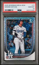 PSA 10- 2025 Bowman Mega Box Chrome Shohei Ohtani #17 LA DODGERS