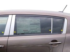 Qaa Fits Kia Sportage 2011-2016 8 Pc Ss Pillar Post Trim Pp11837 Qaa Fits Kia Sportage 2011-2016 8 Pc Ss Pillar Post Trim Pp11837