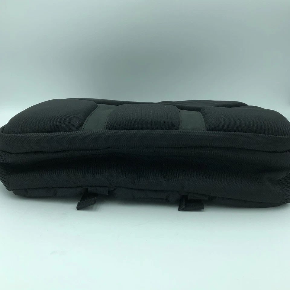 Victorinox Black Canvas Briefcase Messenger Shoulder Bag - Image 3 of 4