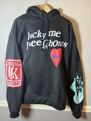 RARE Lucky Me I See Ghosts Hoodie x Camp Flog Gnaw kanye 2XL