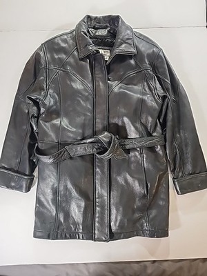 Pelle Studio Wilsons Leather Jacket Coat Women s Size M Zip Out Thinsulate Liner