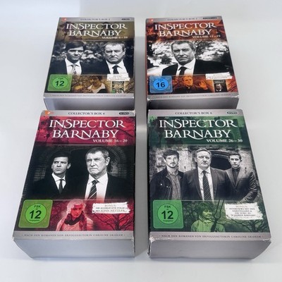 DVD Inspector Barnaby  Collectors Box 2 3 4 6 Deutsch 82 DVDs