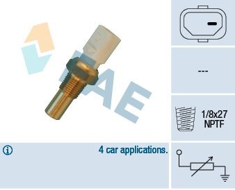 FAE Sensor, Kühlmitteltemperatur 32630 für JEEP