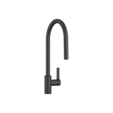 Dornbracht TARA ULTRA Single-lever mixer Pull-down w. spray function Matte Black
