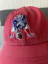 New England Patriots Baseball Cap Red Old Badge 47 Adult One Size
