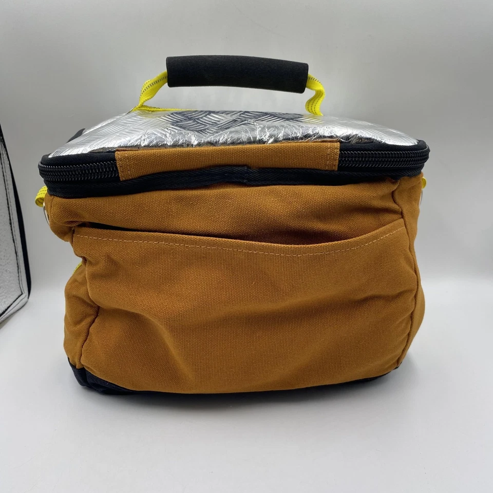 Туфли Red Wing изолированный обед кулер сумка ланчбокс коричневый холст желтый RW 95004 - Изображение 3 из 4