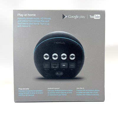 Google Nexus Q Early Production / Prototype Unit   Collector Item -SEALED
