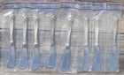 1950s Wallace Sterling Silver Paddle Butter Spreaders Orchid Elegance Pattern