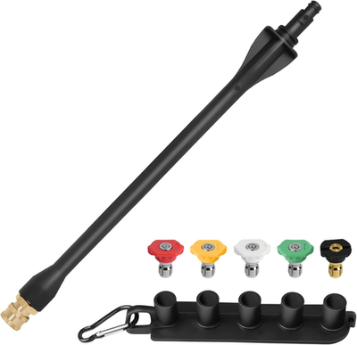 #ad Pressure Washer Wand 308494075 with 5 Spray Nozzles and 1 Tips Holder for Ryobi $26.54