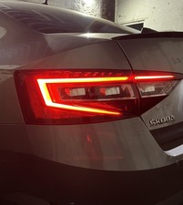 SKODA SUPERB MK3 TAIL LIGHT REAR LEFT SIDE HATCHBACK 2019